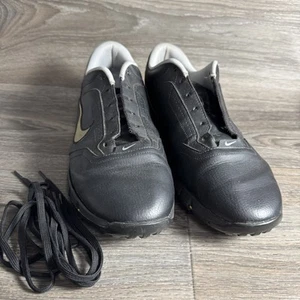 Nike Mens 11 Air Rival Black Gray Low Top Lace-Up Golf Shoes SEE DESCRIPTION - Picture 1 of 10
