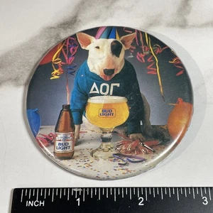 1985 Bud Light Spuds Mackenzie Party Pinback Button HS29b - Picture 1 of 2