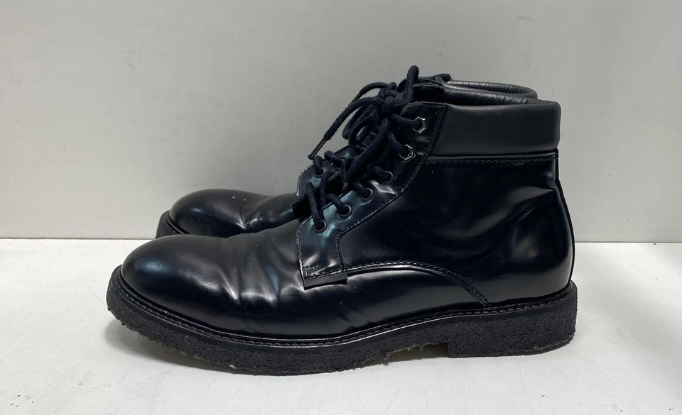Bota AllSaints negra lisa con cordones para hombre 10 Foto 1 de 4