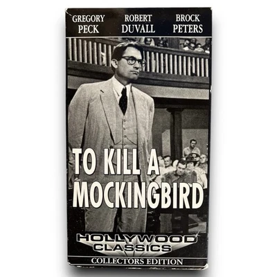 To Kill a Mockingbird - VHS, 1962 - Collectors Edition - Hollywood Classic ￼ - Image 1 of 4