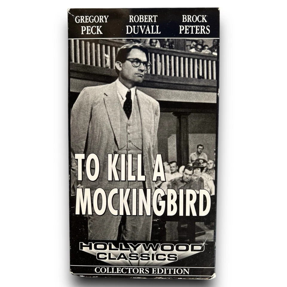 To Kill a Mockingbird - VHS, 1962 - Collectors Edition - Hollywood Classic ￼ — 第 1/4 张图片