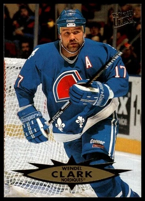 1995-96 Ultra #129 Wendel Clark - Image 1 of 2