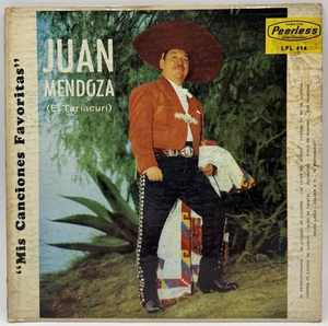 Juan Mendoza- Mis Canciones Favoritas (1974 Peerless Record 12" Vinyl Record) - Picture 1 of 4