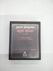 Night Driver (Atari 2600, 1980) - Picture 1 of 4