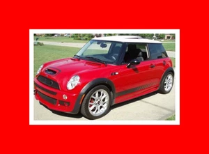 Mini Cooper Neu Rocker Streifen Streifen Grafik Für Alle Jahr & Modelle Clumbman - Picture 1 of 2