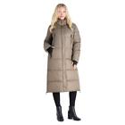 Steve Madden Women's Long Quilted Winter Maxi Puffer Coat
