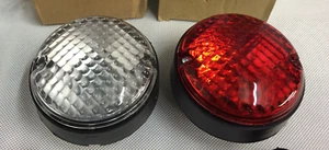 Land Rover Defender NAS Style Upgrade Round Fog & Reverse Light Lamp - Picture 1 of 2