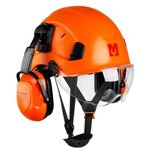 Mustbau Sicherheitshelm-Set, EN397 Schutzhelm mit Ohr- und Gesichtsschutz - Bild 1 von 8