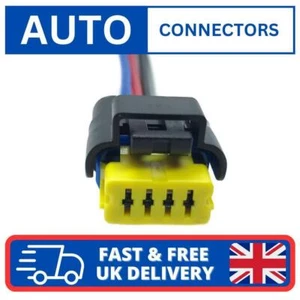Fuel Pump Connector Plug Wiring Harness Loom 4 Pin Fits Citroen Renault Peugeot - Picture 1 of 6