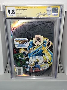 Fantastic Four #398 CGC SS firma autógrafo Stan Lee arco iris coleccionistas 9,8 - Imagen 1 de 6