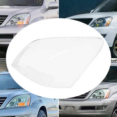 For Lexus GX470 2003-2009 Headlight Lens Clear Headlamp Cover Replacement Left - Image 1 of 4