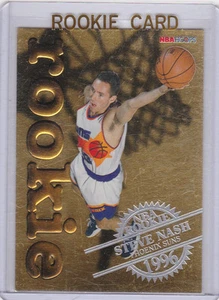 STEVE NASH RC 1996 Phoenix Suns GOLD FOIL INSERT ROOKIE CARD Basketball LE - Picture 1 of 2