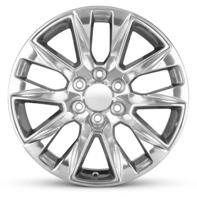 New Wheel For 2019-2020 GMC Sierra 1500 20 Inch Silver Alloy Rim - Image 1 of 4