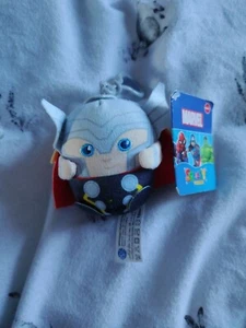 Marvel Thor Squashy Podgies Series 1 Key Chain - Picture 1 of 5