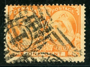 CANADA 1897 USED #51, QUEEN VICTORIA DIAMOND JUBILEE !! UU39 - Imagen 1 de 2
