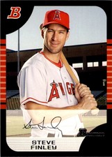 2005 Bowman - Mint -- Steve Finley Los Angeles Angels #15