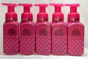 5 Pink Lilac & Vanilla Bath & Body Works Gentle Foaming Hand Soap 8.75 oz - Picture 1 of 1