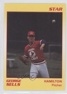 1990 Star Hamilton Redbirds George Sells #23