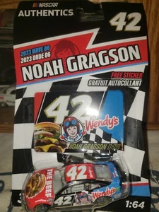 Noah Gragson #42 Wendy's 1:64 NASCAR Authentics 2023 Wave 06 - Picture 1 of 1