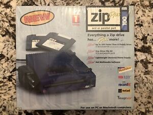 Iomega Zip Plus Drive External 100MB SCSI or Parallel Port - 10660- New in box