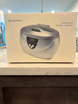 Brookstone Ultrasonic Jewelry Cleaner Model CD3800A New - Image 1 of 4