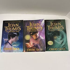 Leven Thumps Series Obert Skye Books 1-3 Lot Chapter Books UnFOOgettable Series - Foto 1 di 18