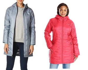 Columbia MIGHTY LITE OMNI-HEAT THERMOJACKE DAMEN MIT KAPUZE GRAU, ROT 1468771 - Bild 1 von 14