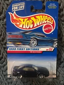 HOT WHEELS 1999 PRIME EDIZIONI '99 MUSTANG #909 5Sp Cerchio Viola 2/36 INTERNO MARRONE CHIARO - Foto 1 di 5