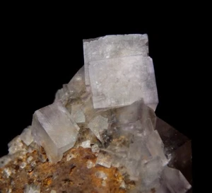 FLUORITE crystals & LW UV fluorescent UK ENGLAND Weardale Greenlaws Mine /pj730 - Picture 1 of 16