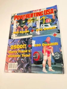 POWERLIFTING USA Magazine Vol. 24 No. 7 2001 Garry Franks 940 Squat + 670 Bench - Picture 1 of 4