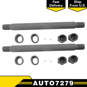Front Lower 2X Suspension Control Arm Shaft Kit Fits Chevrolet G30 1975 1976