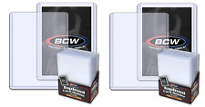2X 3x4 Premium Topload Card Holder - Holds a standard trading card Up to 20 pts