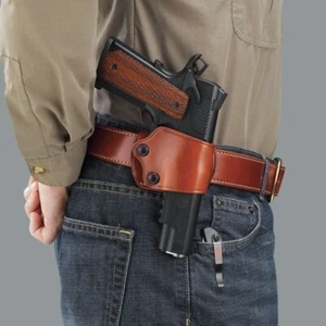 Galco YAQUI SLIDE BELT HOLSTER, Right Hand Black YAQ212 - Picture 1 of 2