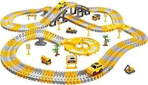 236 pieces construction toys race track 3-6 years great gift - Picture 1 of 7