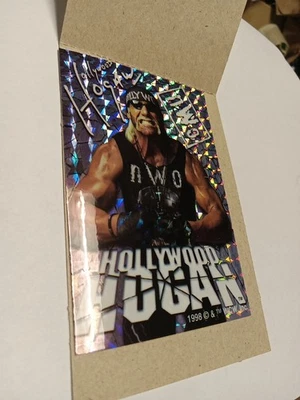 1998 WCW Vintage Hollywood Hulk Hogan Collectible Sticker Foto 1 de 3
