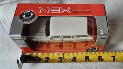 FIAT 125p KOMBI polski duży fiat white 1:34 Welly die-cast car new free shipping - Image 1 of 4