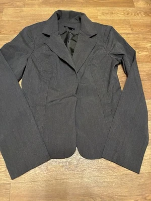 Blazer feminino cinza BCX tamanho médio - Imagem 1 de 4