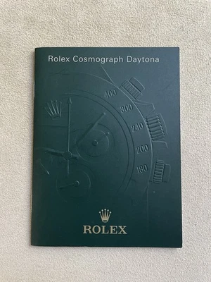 ROLEX DAYTONA BOOKLET 2010 ENGLISH VERSION 116520 116523 116528 116518 116519 - Immagine 1 di 4