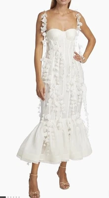 Vestido Zimmermann Blanco Talla 0AU/0-2US $1995 Foto 1 de 4