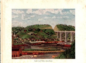 1939 Turtle Creek Valley John Kane Book Plate Art Print - Picture 1 of 2