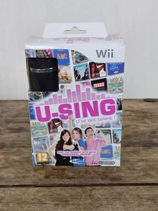 Nintendo Wii U-Sing U've Got Talent! (PAL) Game & Microphone Mic BNIB - Picture 1 of 7