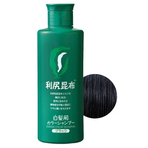 Sastty Rishiri Color Shampoo for Gray Hair, 200ml (Black) - Picture 1 of 6