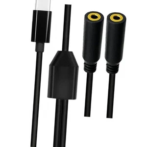 Câble Son Type C avec Technologie 32cm Multi Port USB C Sound Converter - Photo 1/13