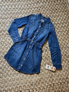 Levi's® Girl's Fit and Flare Dress (Big Kids) FREE SHIPPING - Picture 1 of 8