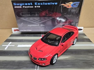 GMP ACME 1:18 BLEMISHED 2006 PONTIAC GTO TORRID RED W/ BLACK INTERIOR 18988 - Picture 1 of 11
