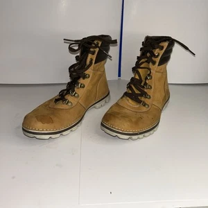 Timberland Stiefel Damen wasserdicht Nubukleder Größe 7,5 sehr guter Zustand - Bild 1 von 5