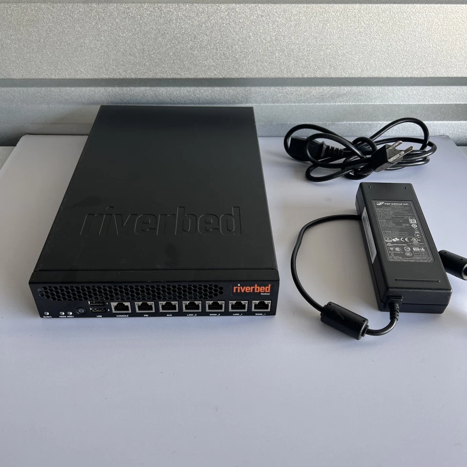 Riverbed Steelhead CX-570 Series cxa-00570-b020 With Adapter - Image 1 of 4