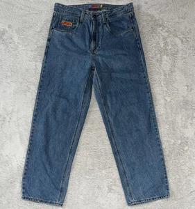 Empyre Relaxed Fit Rigid Denim Blue Jeans Gr. 32 (29” Schrittlänge) Top Zustand - Bild 1 von 4