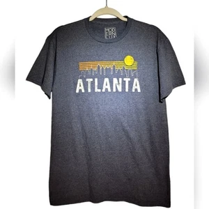 Camicia Atlanta Georgia stile vintage manica corta media nuova senza etichetta - Foto 1 di 5