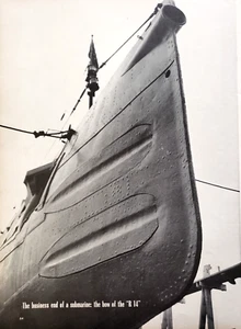 PRINT ARTICLE US Navy R 14 Submarine 1939 WWII Carl Mydans Photos 10 Pages - Picture 1 of 5